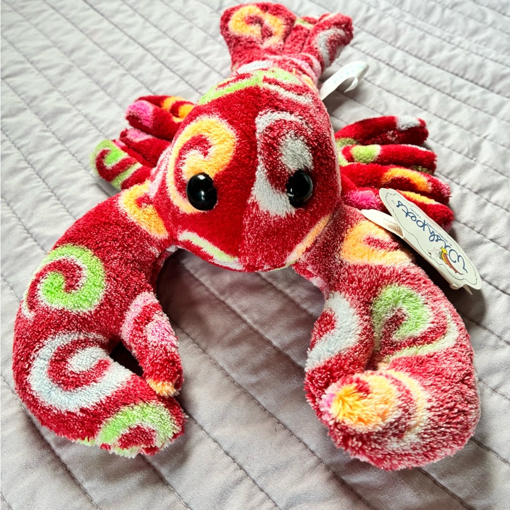 Colorful Plush Lobster Toy